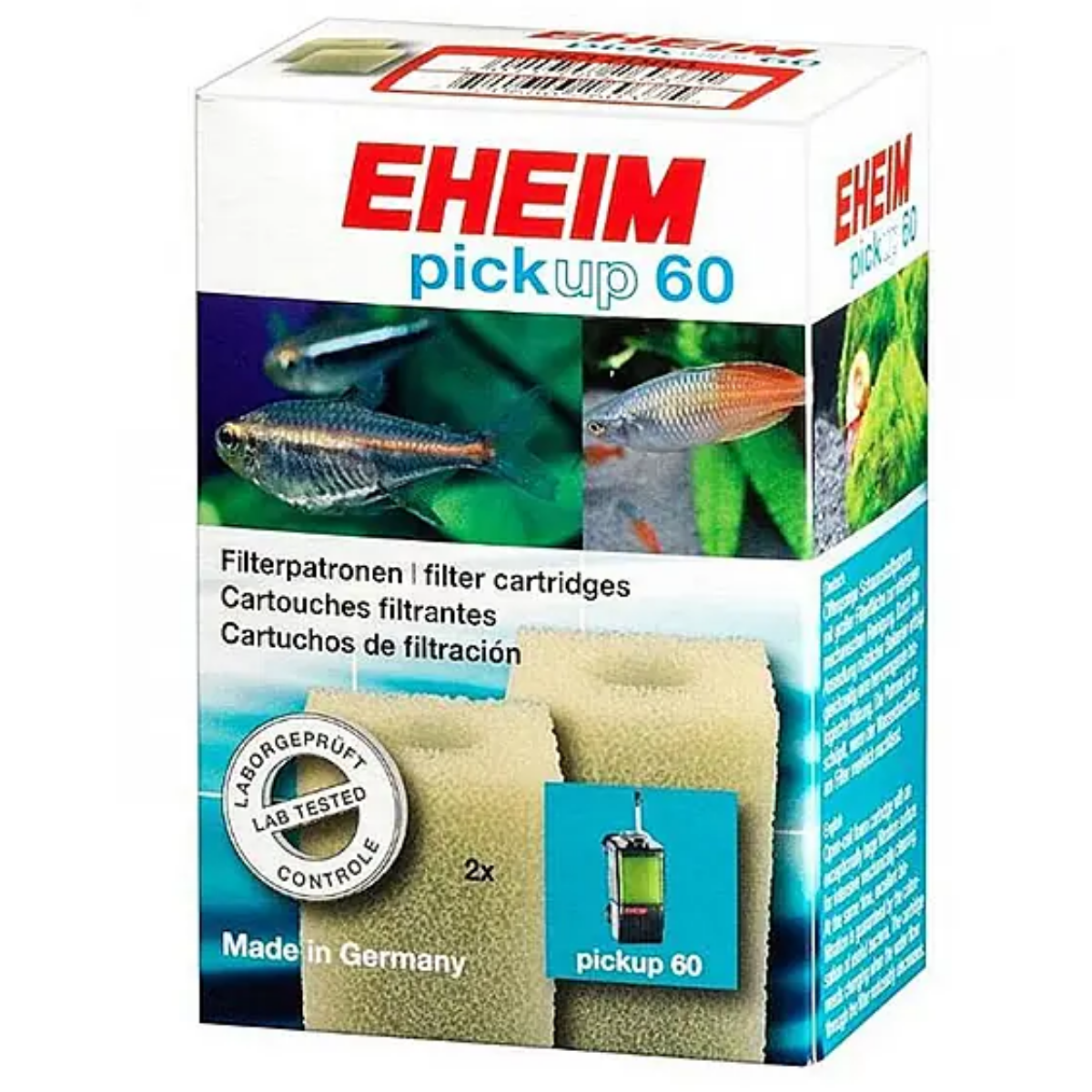 Eheim Pick Up 60 İç Filtre Sünger Yedeği 2 li