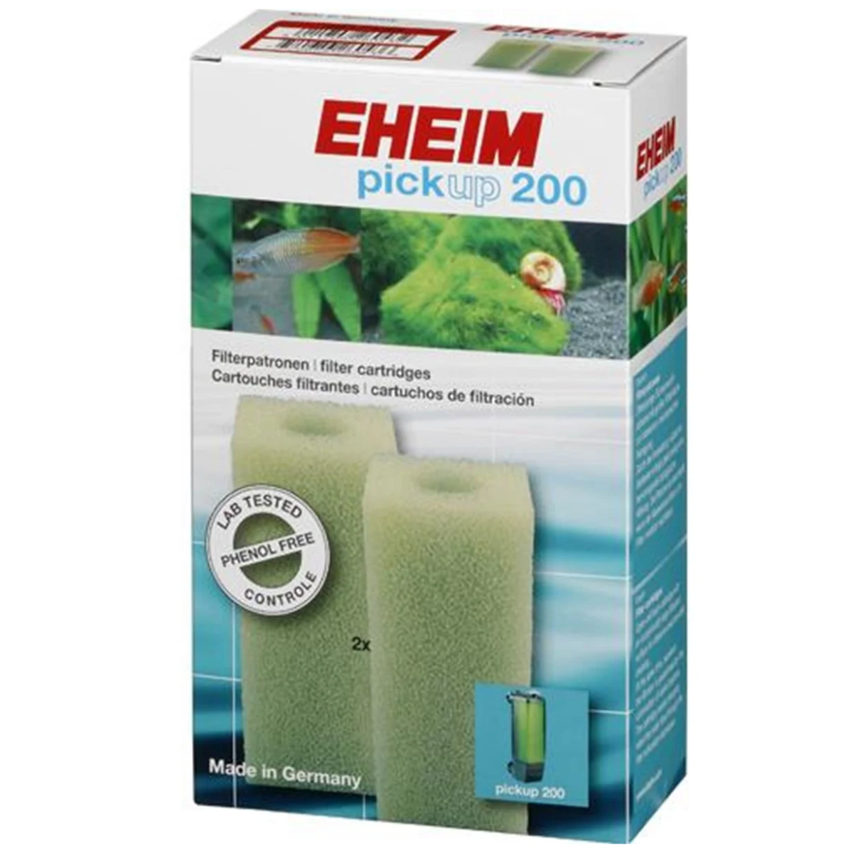 Eheim Pick Up 200 İç Filtre Sünger Yedeği 2 li