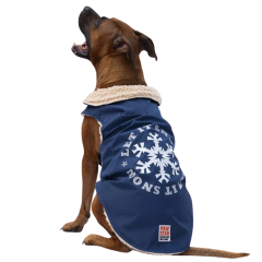 PawStar Lacivert Yukon Büyük Irk Köpek Kolsuz Yelek Kıyafet 7XL
