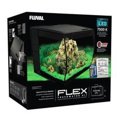 Fluval Flex Black 57 L Akvaryum Siyah