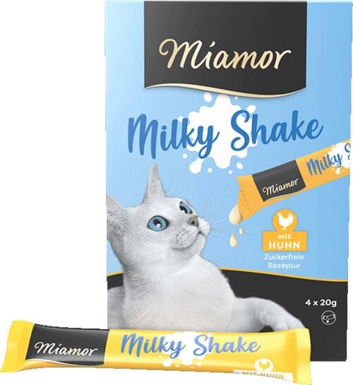 Miamor Milky Shake Tavuklu Kedi Ödülü 4 x 20 g