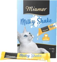 Miamor Milky Shake Tavuklu Kedi Ödülü 4 x 20 g