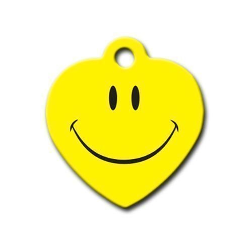 Dalis Pet Tag - Smile Kalp Kedi Köpek Künyesi Medium