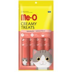 Me-O Somon Balıklı Krem Kedi Ödülü 4 x 15 gr
