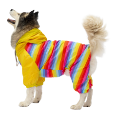 PawStar Peru Orta Irk Köpek Yağmurluk Mont 4XL