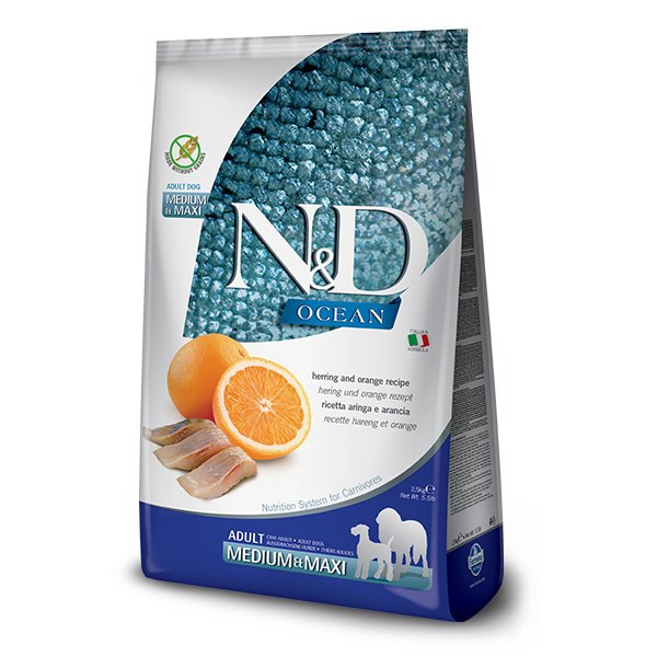 N-D Ocean Ringa Balık Portakal Medium Maxi Adult 2,5 Kg