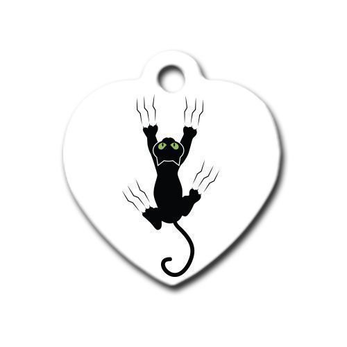 Dalis Pet Tag - Tirmanan Kedi Kalp Kedi Köpek Künyesi Large