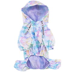 PawStar Flores Küçük Irk Köpek Tulum Yağmurluk 2XLarge