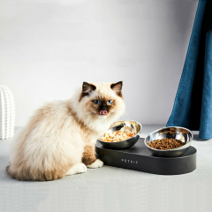 PETKIT Nano Fresh Eğim Ayarlı İkili Kedi Mama Kasesi