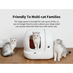 PETKIT Pura Max Otomatik Beyaz Akıllı Kedi Tuvaleti