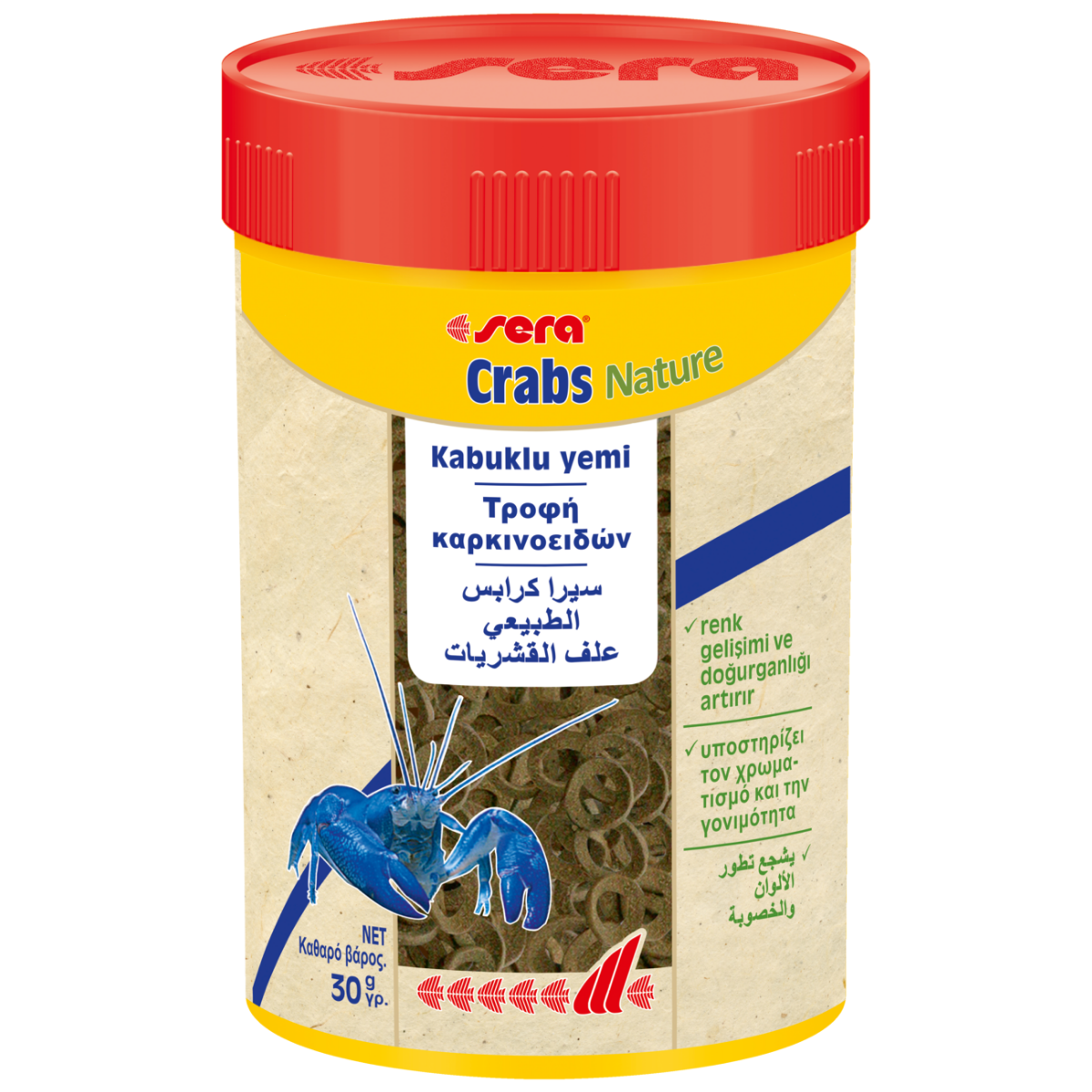 Sera Crabs Nature 100 ml 30 gr
