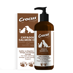 Crocus Kedi Köpek Somon Yağı 200 ml