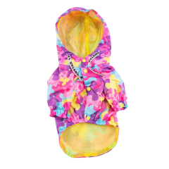 PawStar Rosea Camouflage Küçük Irk Yağmurluk Medium