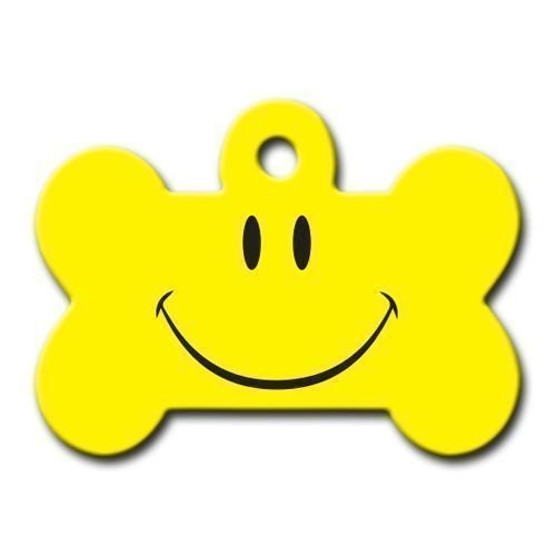 Dalis Pet Tag - Smile Kemik Köpek Künyesi Small