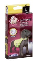 Reflektörlü Gece Yürüyüş Köpek Yeleği Karlie Large 38 Cm