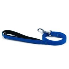 Doggie Konforlu Dokumadan El Yapımı Köpek Gezdirme Kayışı 2,5x120-cm - Black