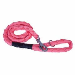 Doggie Dokumadan El Yapımı Örmesi Köpek Gezdirme Kayışı