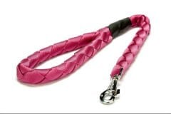 Doggie Dokumadan El Yapımı Örgülü Köpek Gezdirme Kayışı