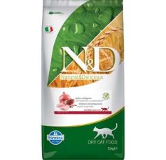 N-D Tahılsız Tavuklu Narlı Kısırlaştırılmış Kedi Maması 10 Kg