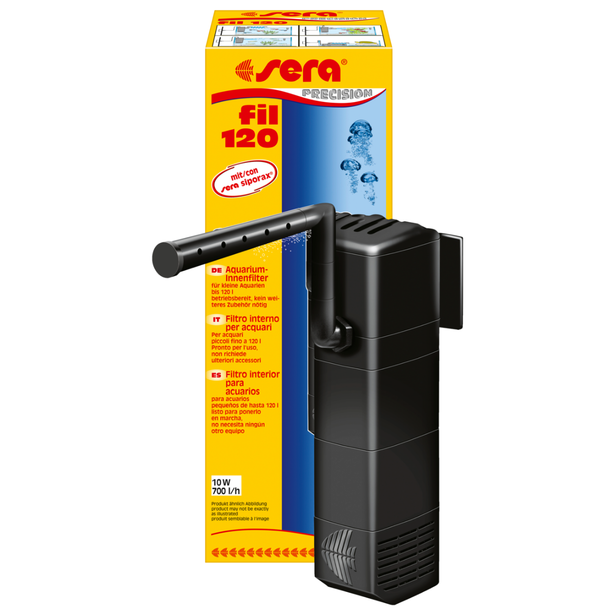 Sera Fil 120 Akvaryum İç Filtre 10 W 700 L / Hr