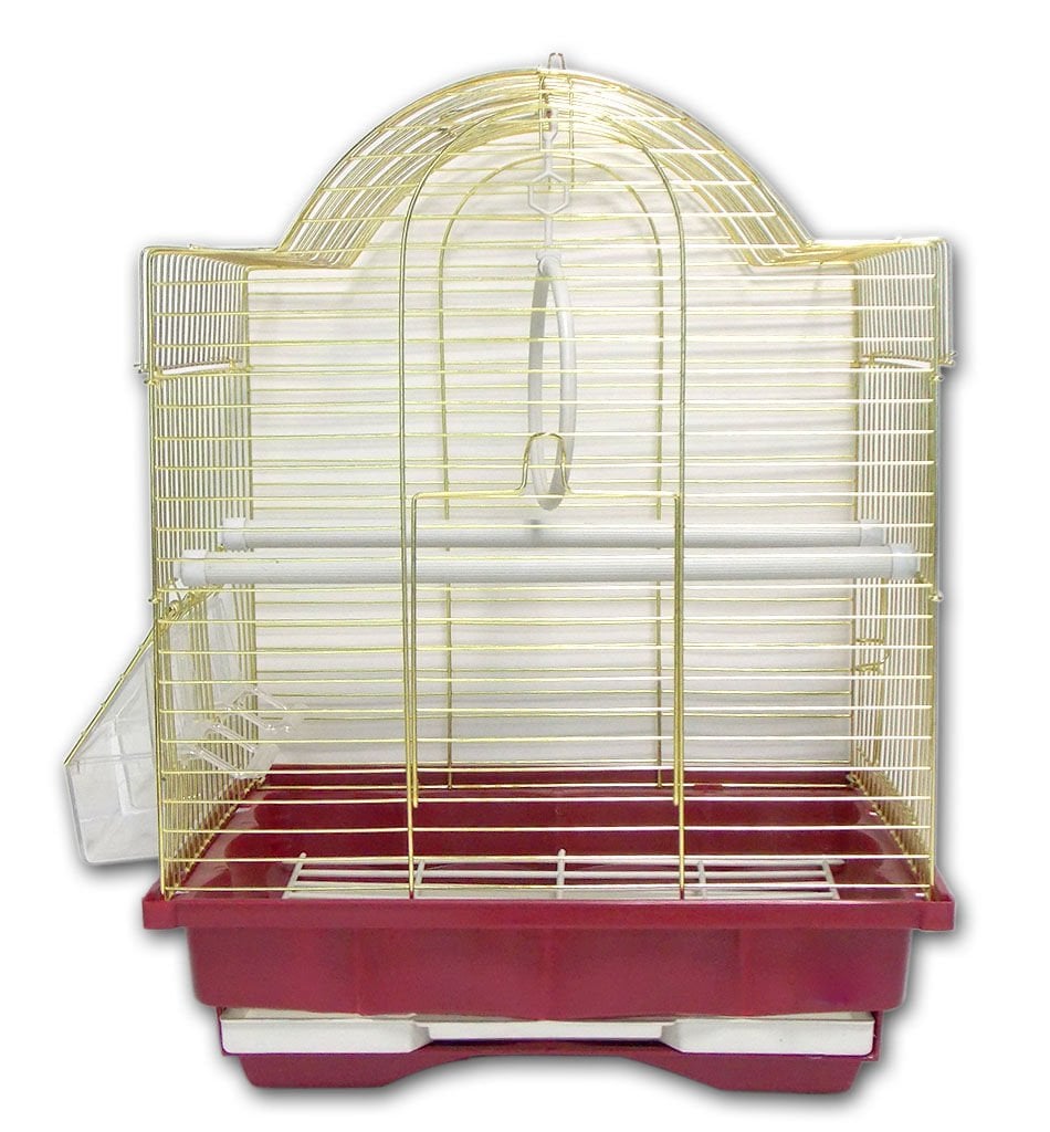 Dayang İki Kapılı Kubbeli Kafes Gold 295 x 223 x 385 mm.