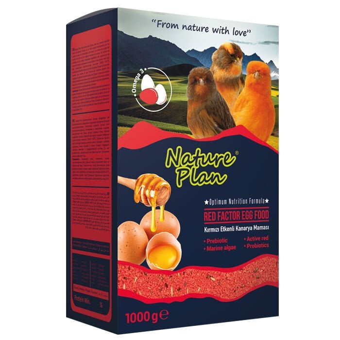 Nature Plan 1000 Gr Red Faktör Kanarya Maması