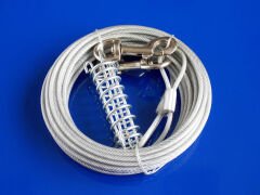 Eastland Köpekler İçin Yaylı Bahçe Bağlama Tasması 9 m