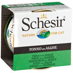 Schesir Jelly Su Yosunu Ton Balıklı Konserve Kedi Maması 85 Gr