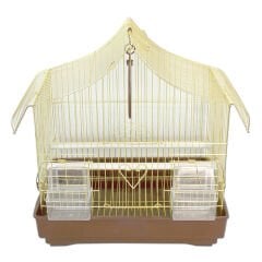 Dayang Kuş Kafesi Gold 33 x 23 x 35cm