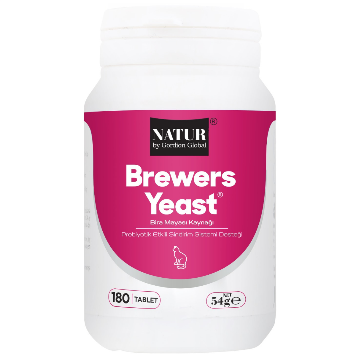 Natur Brewers Yeast 54 gr 180 Tablet