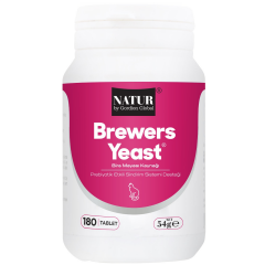 Natur Brewers Yeast 54 gr 180 Tablet
