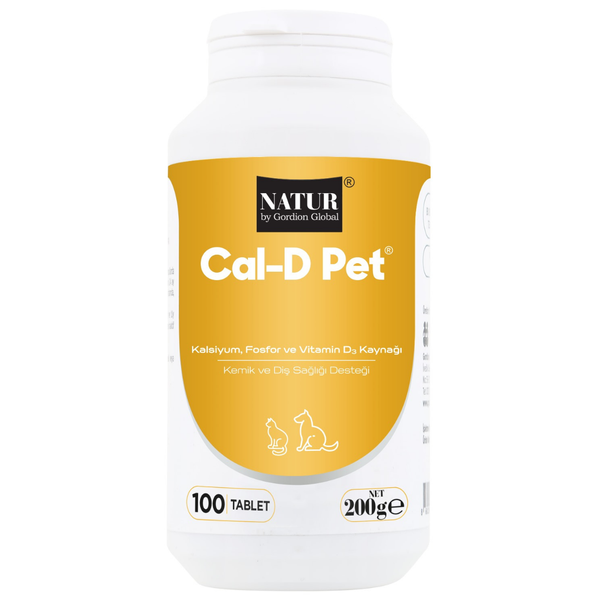 Natur Cal-D Pet 100 Tablet
