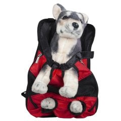 Oripet Kırmızı Ana Kucağı Kedi ve Köpek Taşıma Çantası 35 x 26 cm