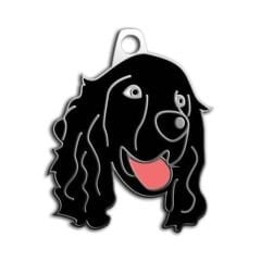 Dalis Pet Tag - Cocker Köpek Künyesi Siyah