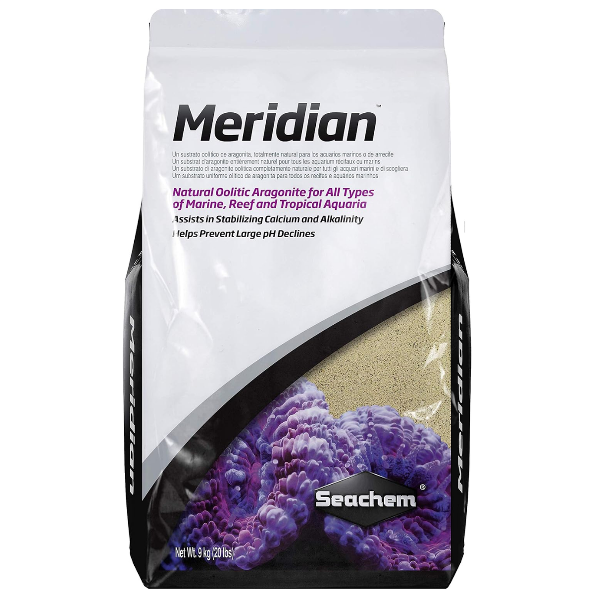 Seachem Meridian Oolitik Aragonit Deniz Akvaryumu Kumu 9 Kg