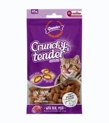 Gnawlers Crunchy Somonlu Prebiyotik Destekli Kedi Ödül Maması 65 gr x 12 adet