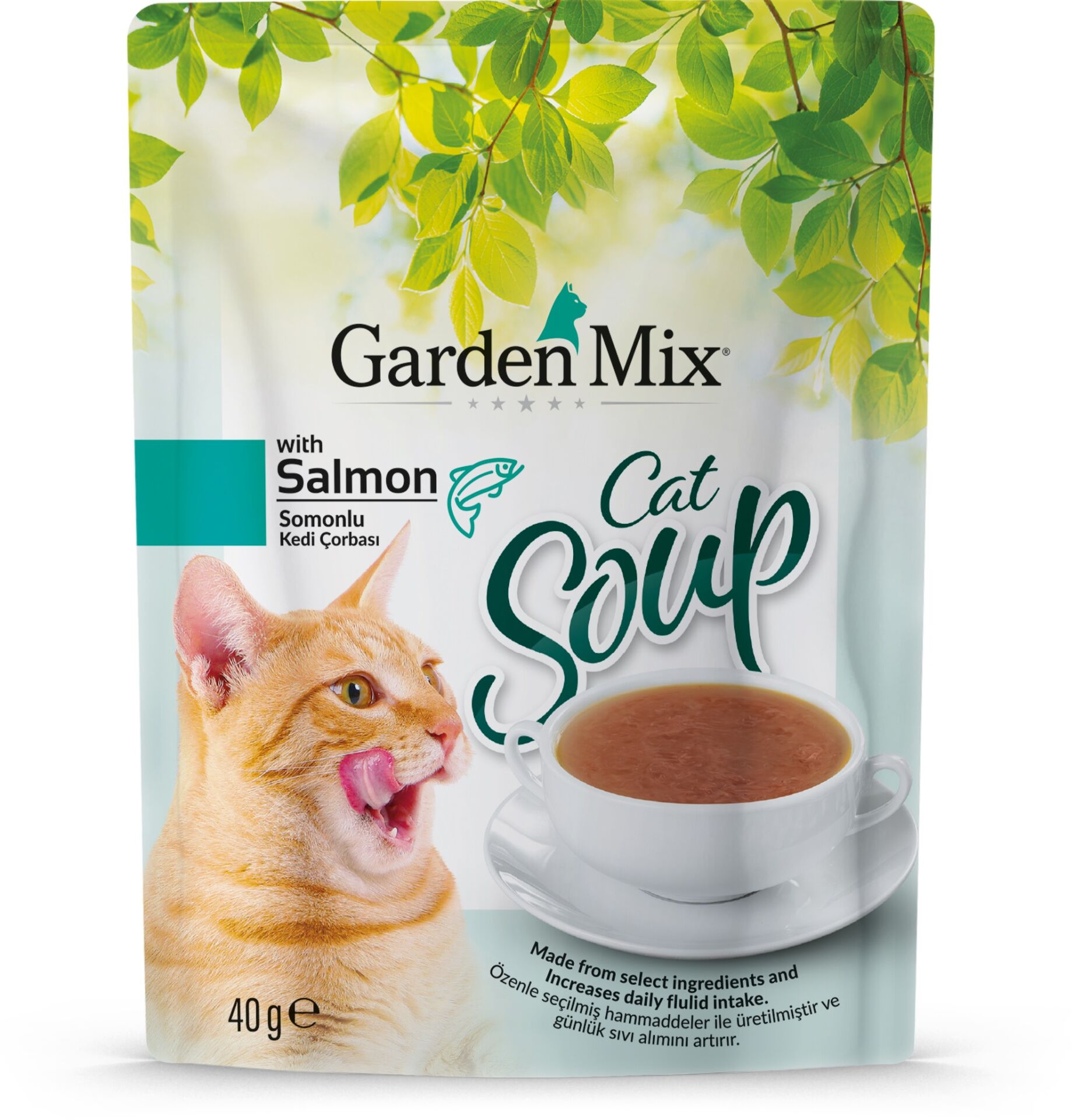Gardenmix Somonlu Kedi Çorbası 40 gr