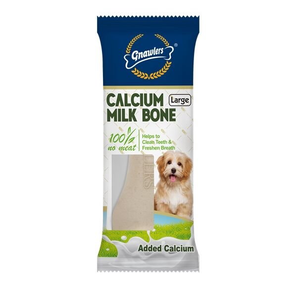 Gnawlers Calcium Milk Bone 10 Cm 55 Gr