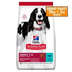 Hills Tuna Balıklı Yetişkin Köpek Maması 10 + 2 Kg