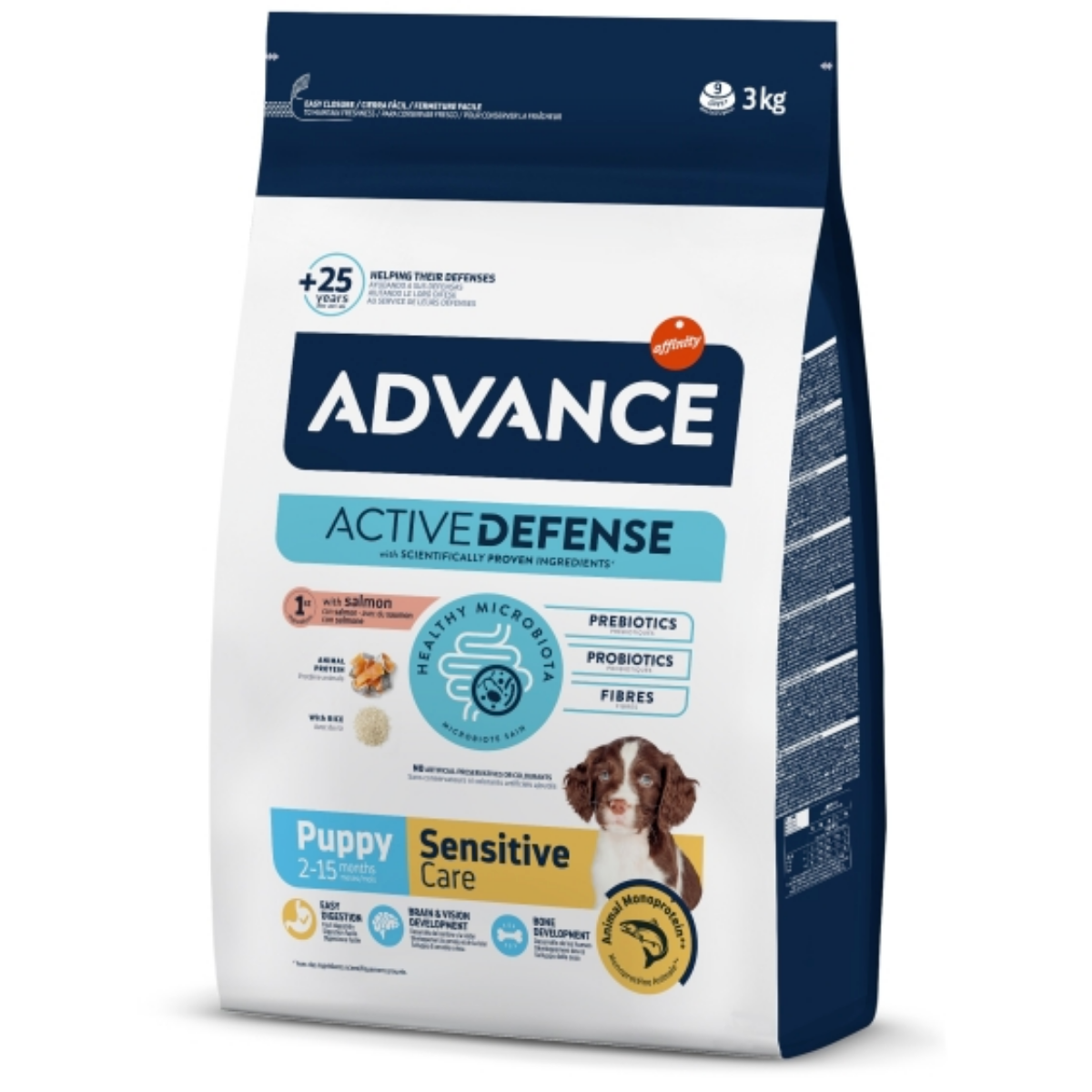 Advance Puppy Sensitive Somonlu 3 Kg Yavru Köpek Maması