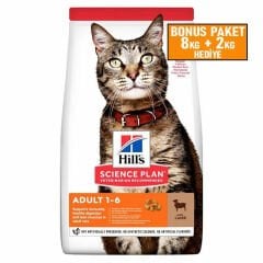 Hills Optimal Care Kuzulu Yetişkin Kedi Maması 8 + 2 kg