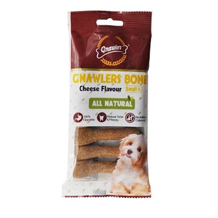 Gnawlers Cheese Bone 6 Li 108 Gr