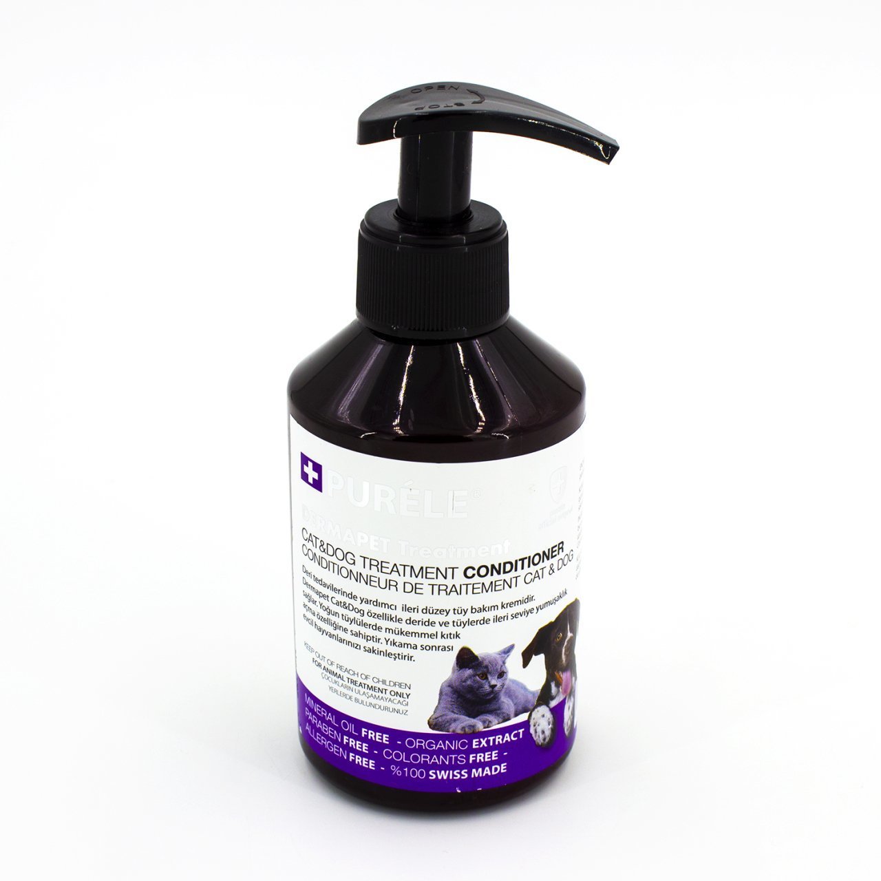 Purele Conditioner Kedi Köpek Tüy Bakım Kremi Purele Conditioner Kedi ve Köpek Tüy Bakım Kremi