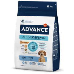 Advance Mini Light Küçük Irk Tavuklu 3 Kg Köpek Maması