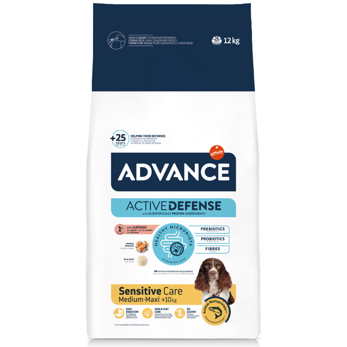 Advance Sensitive Medium Maxi Somonlu 12 Kg Köpek Maması