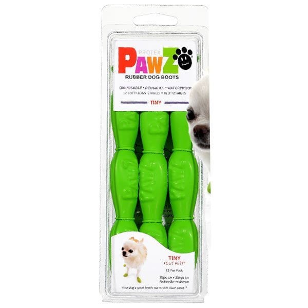 Pawz Siyah Köpek Galoşu Tiny Elma Yeşili
