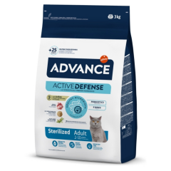 Advance Sterilized Hindili 3 Kg Kısır Kedi Maması