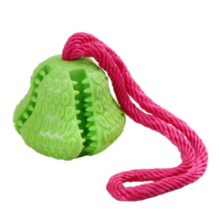 Eastland İpli Plastik Armut 8 Cm Köpek Oyuncağı