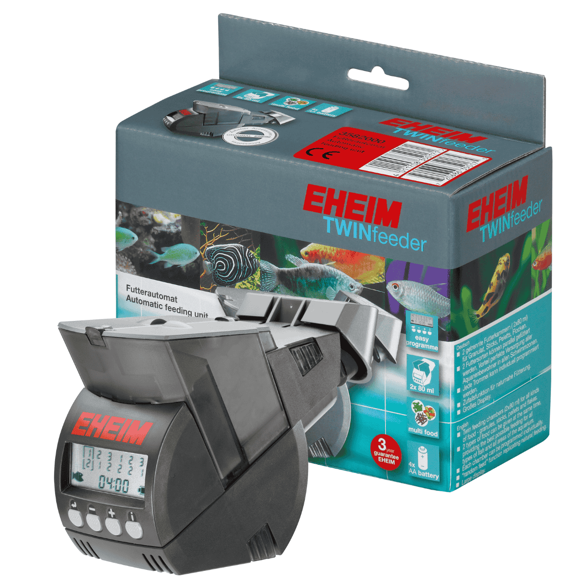 Eheim 3582 Auto Feeder Otomatik Yemleme Makinesi Çift Hazne