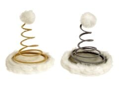 Karlie Yaylı Peluş Kedi Oyuncağı 22 x 28 cm